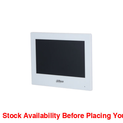 Dahua White IP Indoor Monitor 7 Inch - Guards On Duty Shop & Security Guards