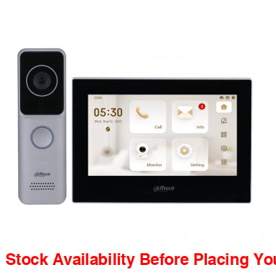 Dahua Wi-Fi Villa Door Station IP Indoor Monitor - Guards On Duty Shop & Security Guards