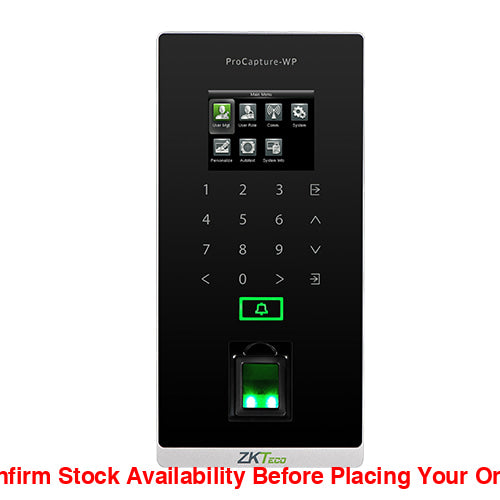 Dahua ZKTeco Water-Proof Fingerprint Access Control Terminal - RFID - Guards On Duty Shop & Security Guards