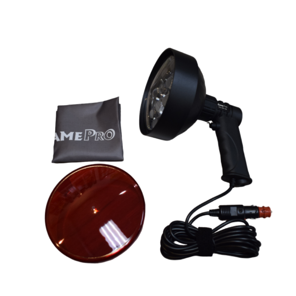 GamePro Otus 12V Spotlight 3500 Lumens 36W LED with Bag & Red Filter