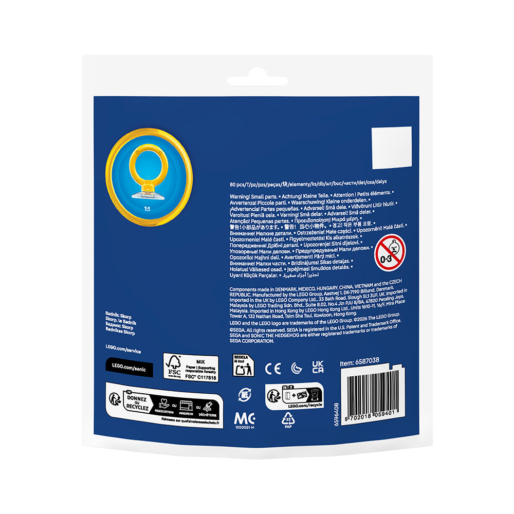 LEGO® Sonic the Hedgehog™ Badnik: Skorp Recruitment Bag 30733