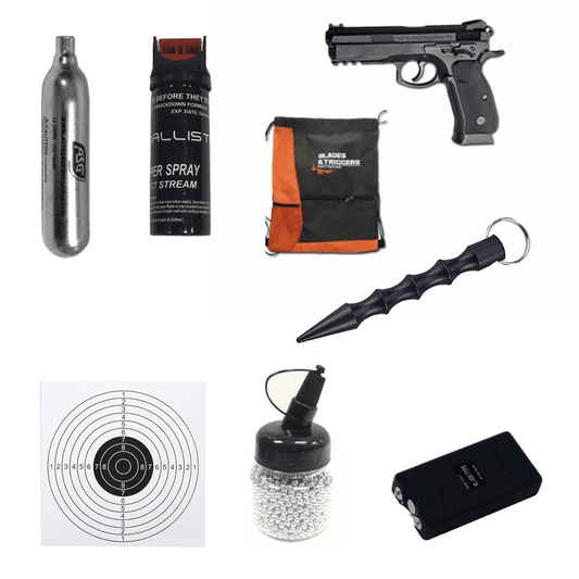 ASG 17526 Shadow 4.5mm BB Pistol Combo