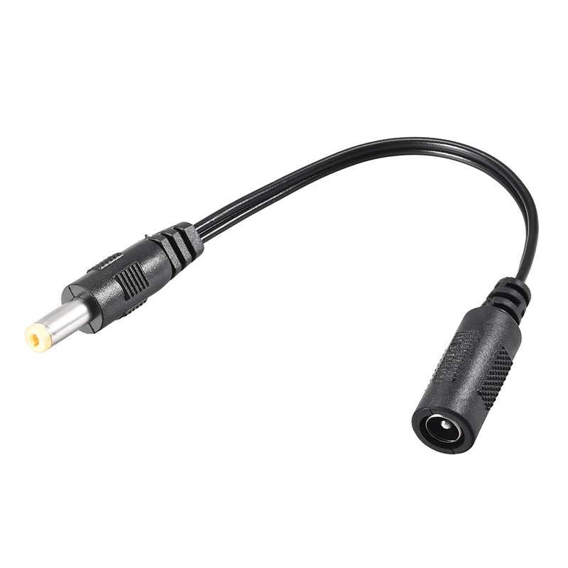 Dc Adaptor, 4.8x1.7mm M Yel to 5.5x2.1mm F Black