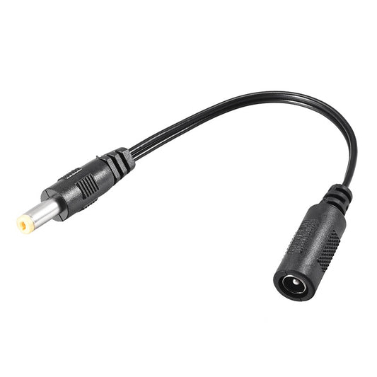 Dc Adaptor, 4.8x1.7mm M Yel to 5.5x2.1mm F Black