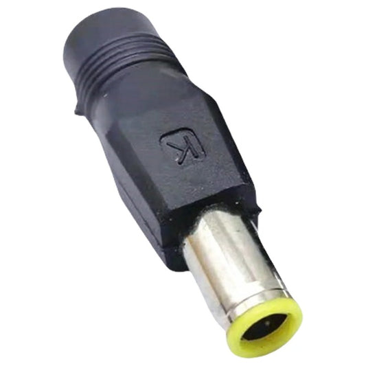 Dc Adaptor, 7.9x5.5mm M Yel to 5.5x2.1mm F Black