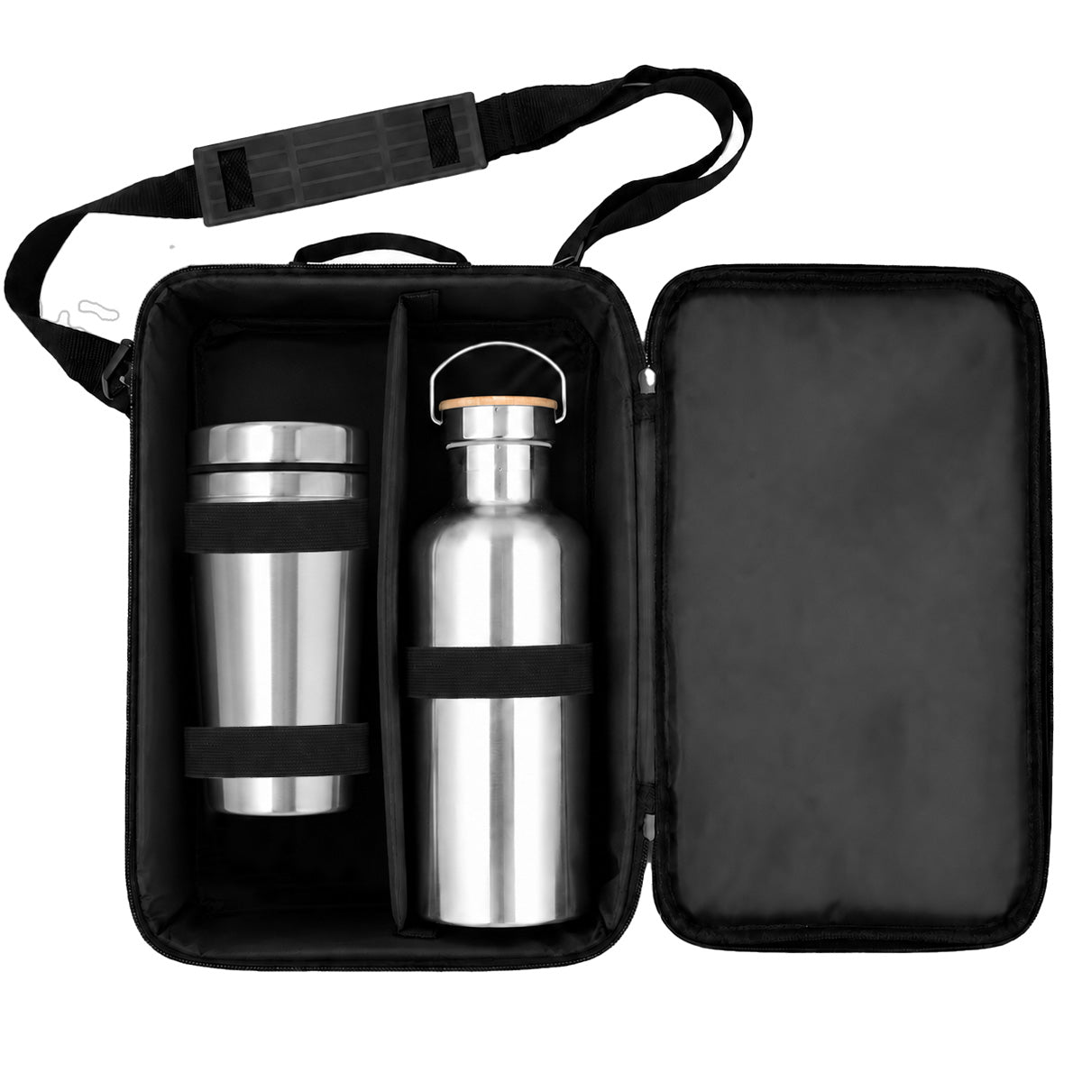 Elite Executive Drinkware Set - Silver