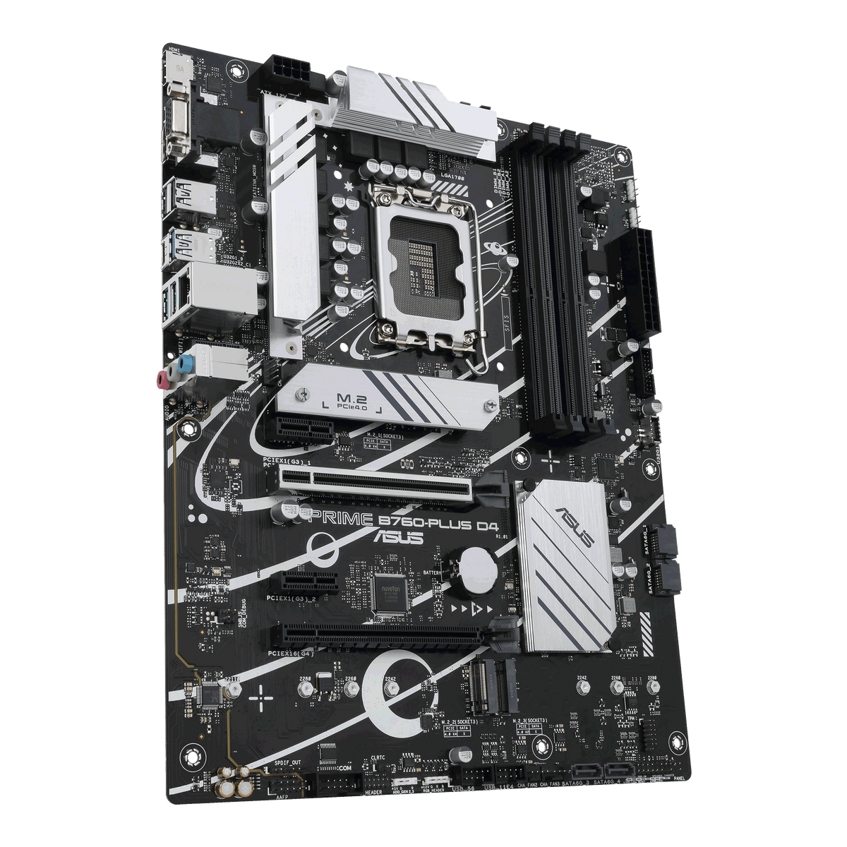 ASUS Motherboard/LGA1700/DDR4/4xDIMM/Max.128GB/1xDP/1XHDMI/ 1xVGA/1xPCIe5x16/1xPCIe4x16/2xPCIe3x1/3xM.2/4xSATA/RAID.