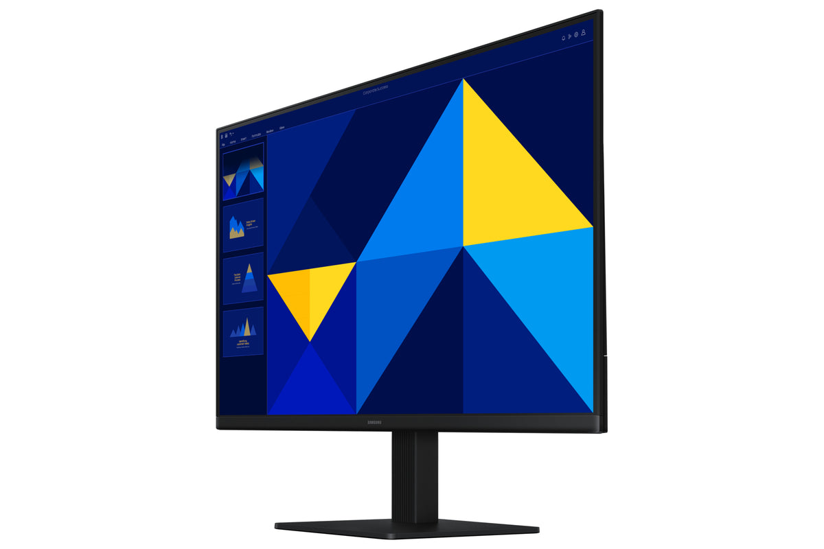 SAMSUNG LS27D300GA 27'' FHD IPS Monitor; Borderless Design; 16:9; 1000:1; 1920 X 1080; Max 100Hz; 5GTG ms; 178°/178° viewing ang