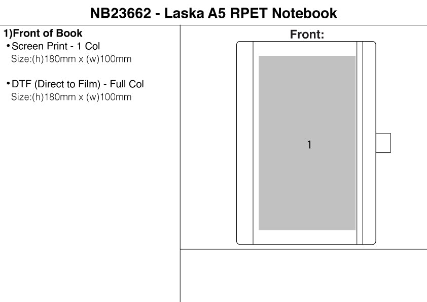 Laska A5 RPET Notebook
