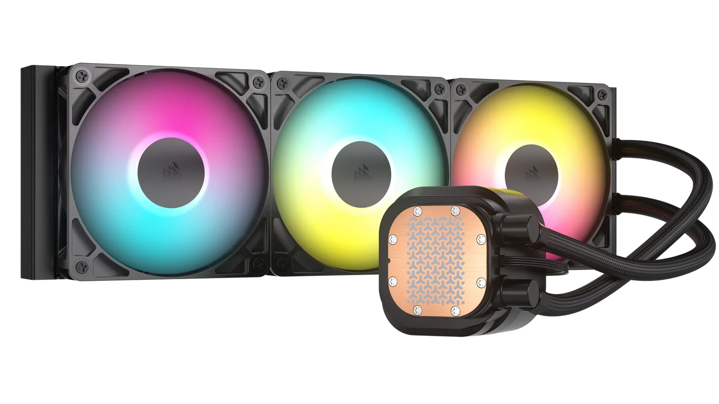 Corsair NAUTILUS 360 ARGB; 360mm Radiator; Liquid CPU Cooler; Intel® LGA 1851/1700; AMD® AM5/AM4