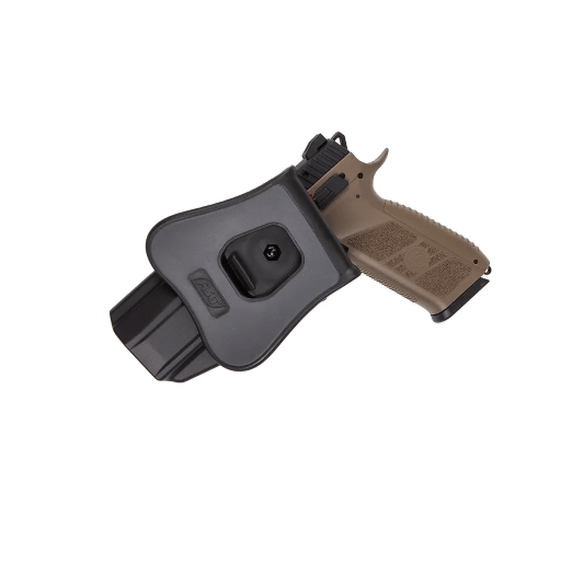 Asg Strike Systems CZ P-07 P-09 Tactical Quick Release Airsoft Holster Polymer Black 19318