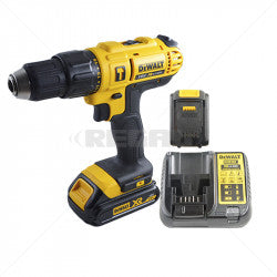 DeWalt Hammer Drill Driver Kit 18VDC XR Li-ion Incl 100pc Dril bit set - Guards On Duty Shop & Security Guards