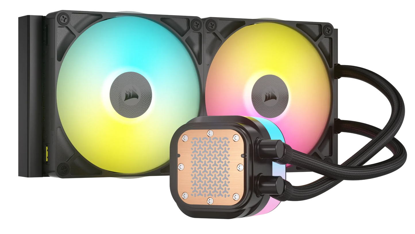 Corsair iCUE LINK TITAN 280 RX RGB Liquid CPU Cooler - RX140 RGB Fans – Fits Intel® LGA 1851/1700; AMD® AM5/AM4.