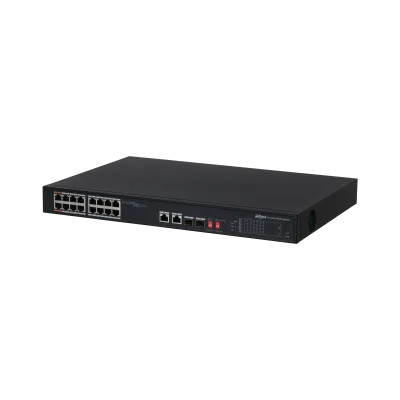 Dahua 18-Port Cloud Managed PoE Switch with SFP (DH-PFS3218-16ET-135)
