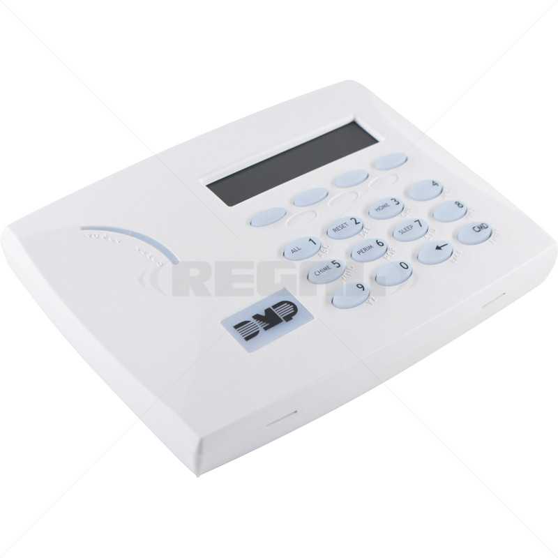 DMP 32 Character LCD Keypad with Green Backlit Keyboard XT and XR Pane