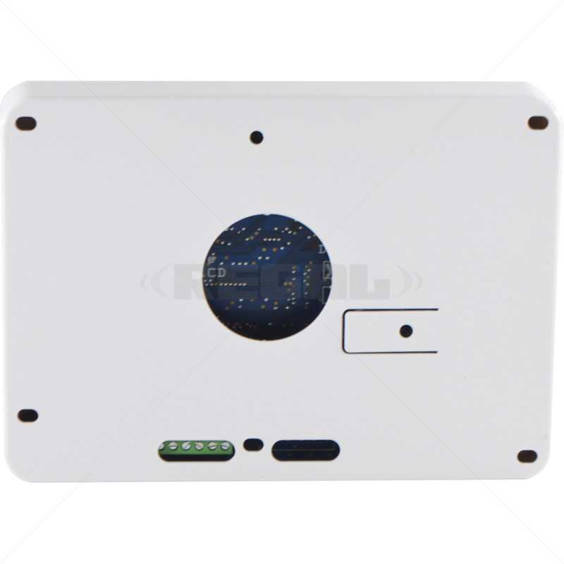 DMP Touch Screen Keypad Prox Reader Strike Relay and 4 Zones White