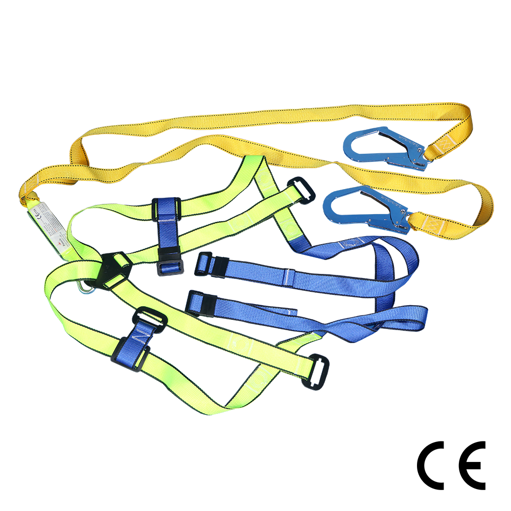 Pinnacle Double Lanyard Full Body Harness with Scaffold Hook