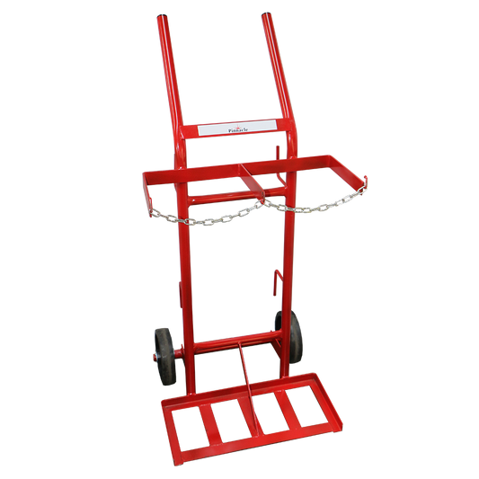 Pinnacle Double Gas Cylinder Trolley