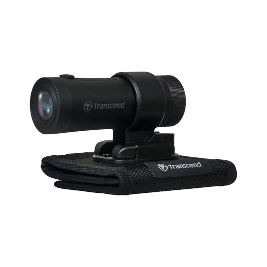 TRANSCEND DRIVE PRO 20B Motorcycle Dashcam / Compact POV cam with 64GB MicroSD Card -IP68 with STARVIS Camera Sensor