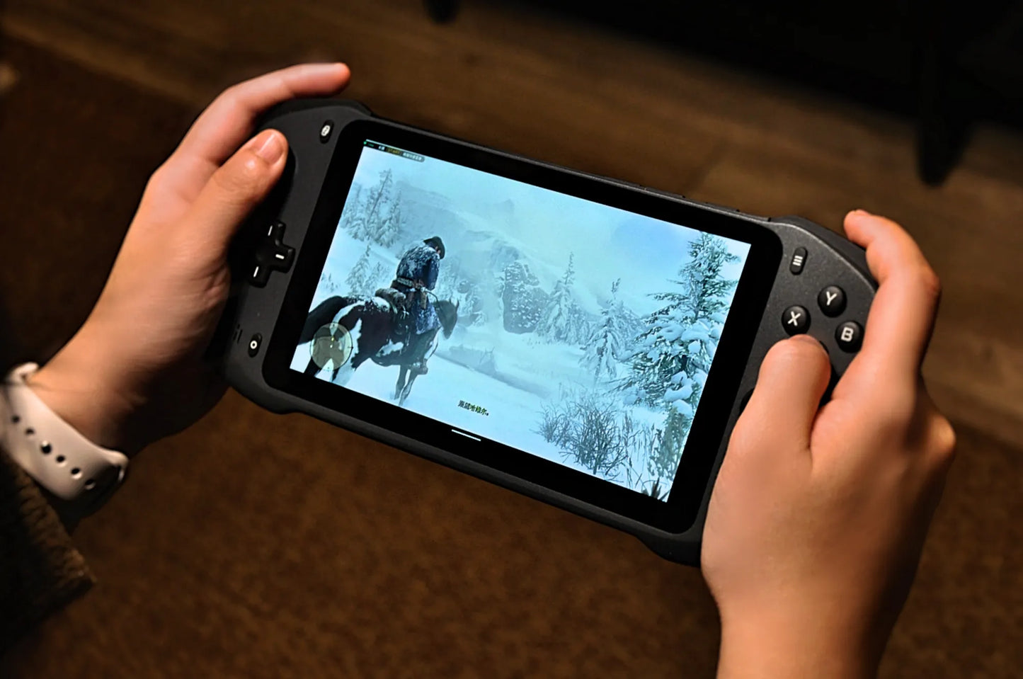 Abxylute One 64G Black with Screen protector; Remote Play Client; XBOX/PS/STEAM and android OS; 7''1920*1080; Up to 8+ hours