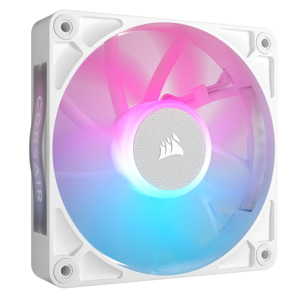 Corsair RX RGB Series; iCUE LINK RX120 RGB White; 120mm Fan; Single Pack