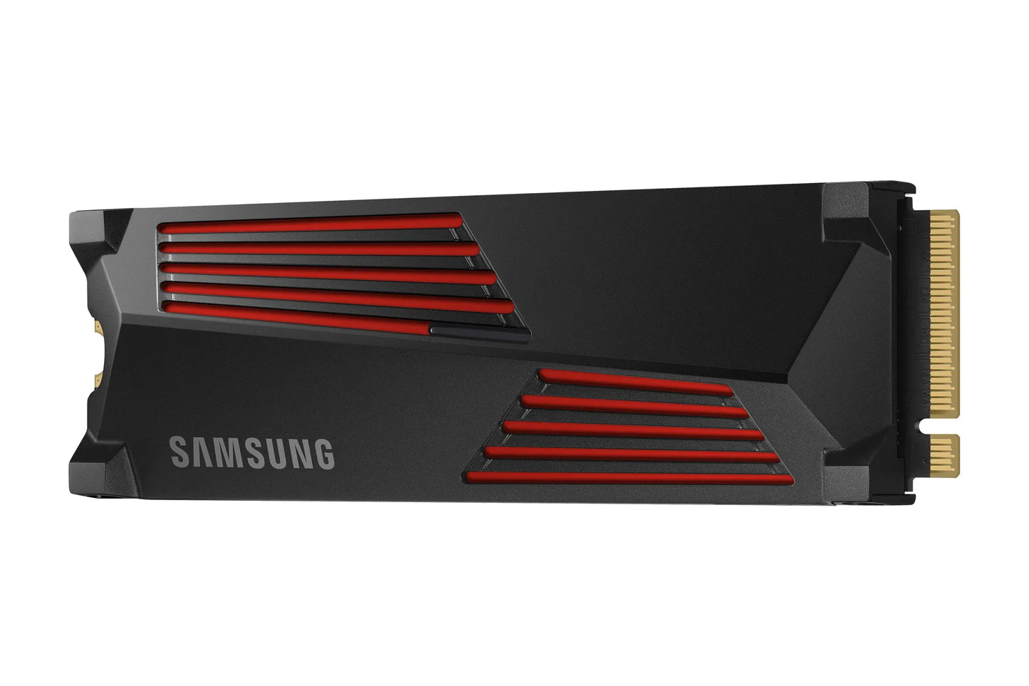 SAMSUNG 990 PRO 4 TB NVME SSD W/HEATSINK - READ SPEED UP TO 7450 MB/S, WRITE SPEED TO UP 6900 MB/S, RANDOM READ UP TO 1400000 IOPS, RANDOM WRITE UP TO 1550000 IOPS, PCIE 4.0 X4, NVME 2.0, V-NAND 3BIT MLC; IN-HOUSE CONTROLLER, 2GB LOW POWER DDR4, 2400TBW 5 - Guards On Duty Shop & Security Guards