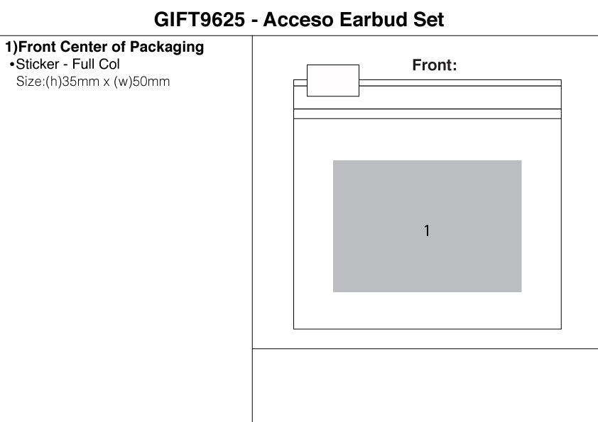 Acceso Earbud Set