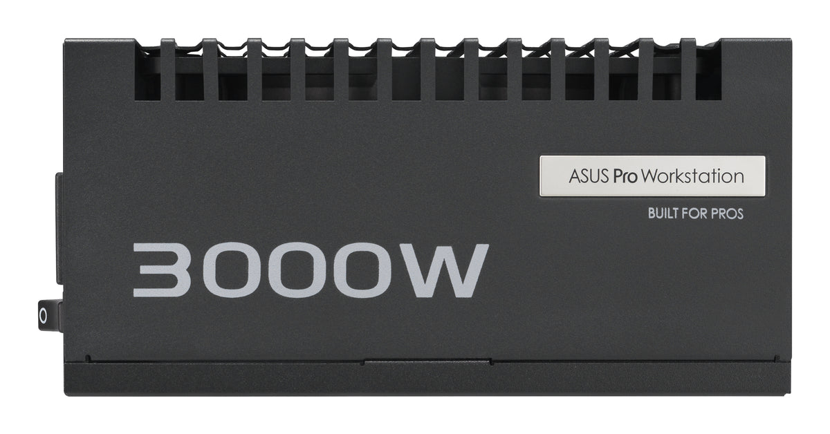 'ASUS PSU/3000W/Fully modular/80 Plus Platinum/10 years warranty.
