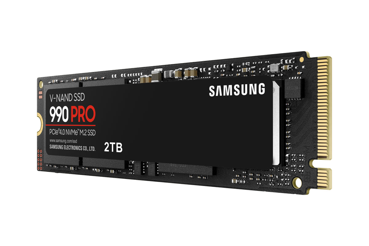 SAMSUNG MZ-V9P2T0BW 990 PRO 2 TB NVMe SSD - Read Speed up to 7450 MB/s; Write Speed to up 6900 MB/s; Random Read up to 1400000 I