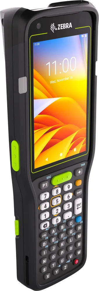 Zebra MC34; LAN; WIFI 6E; Gun; Bluetooth; NFC; 4.0'' Display; Vibrator; Android GMS; SE4770 Imager; 6GB RAM / 64GB UFS; 47 Key;