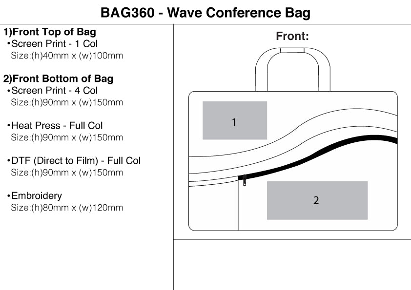 Wave Conference Bag