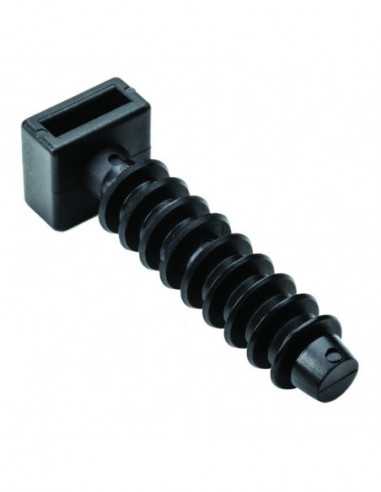 Easyhold Plug - 8mm Black /100 pack (use with CA06 cable ties)