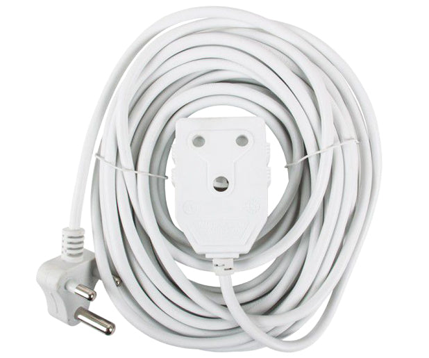 10m 10A Extension Cord with Double Coupler