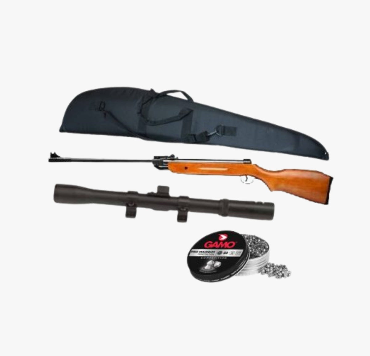 SPA B2-4 4.5mm Break-Barrel Air Rifle Combo