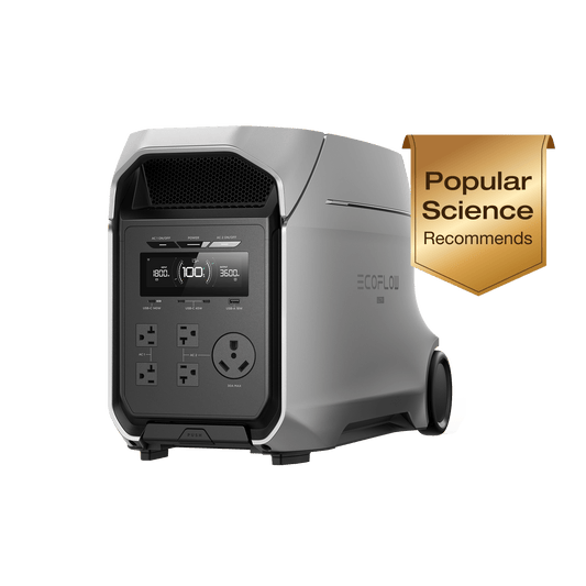 Ecoflow Delta 3 Ultra Plus Portable Power Station - 3600W output; 3072Wh battery; 1600W Solar charger;10ms -SA Socket