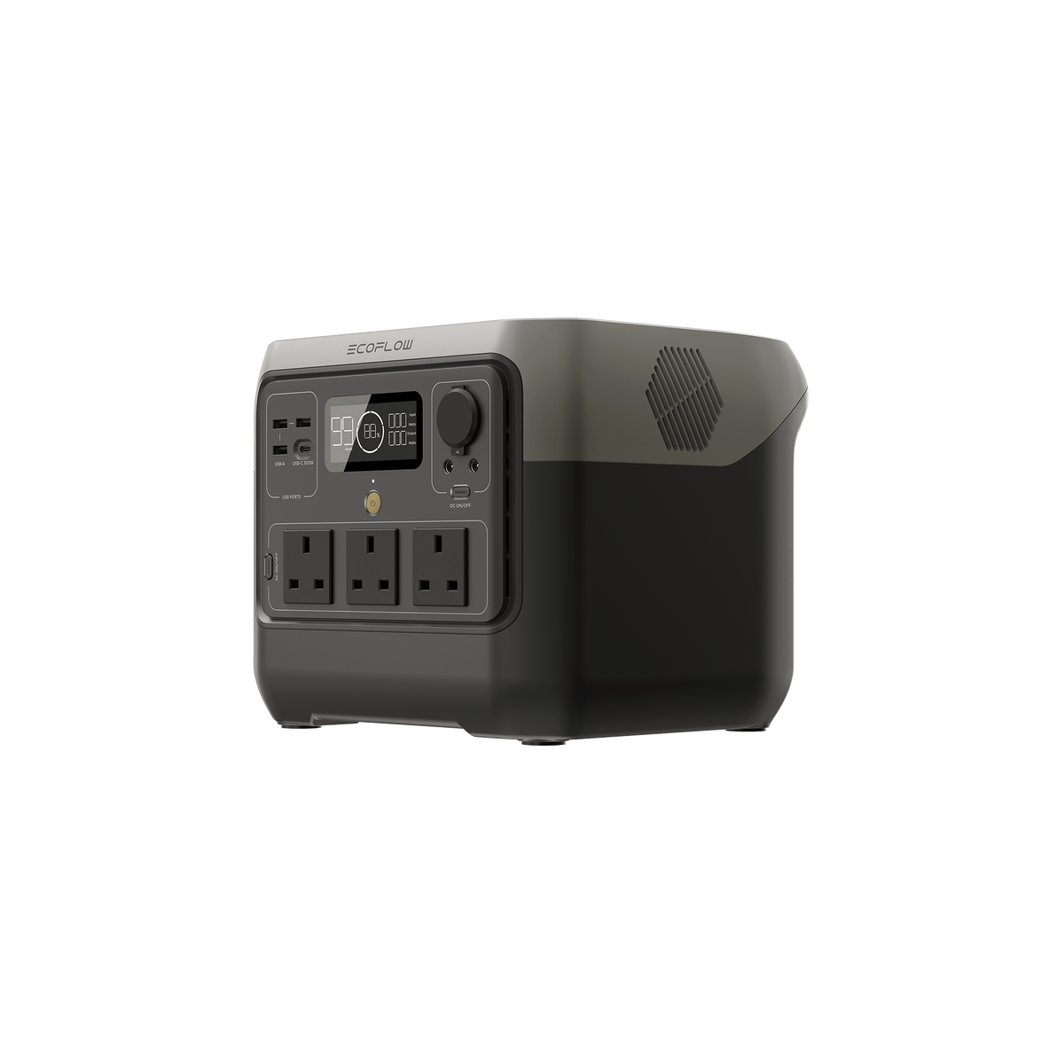 ECOFLOW RIVER 2 PRO Portable Power Station 768Wh battery 800W output 220W Solar Charger - SA Socket