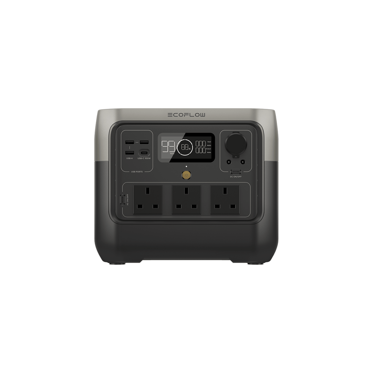 ECOFLOW RIVER 2 PRO Portable Power Station 768Wh battery 800W output 220W Solar Charger - SA Socket