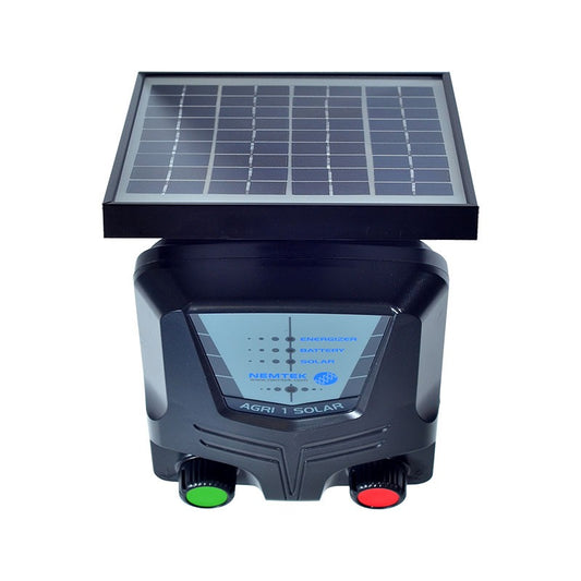 Nemtek Agri Energizer-Agri 25Km Portable Lithium with 30W Solar Panel