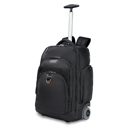 EVERKI ATLAS 2 TROLLEY BACKPACK | Fits up to 17.3 inch laptops | Grey Wheels | ECO-friendly | RFID-safe pocket | Spacious