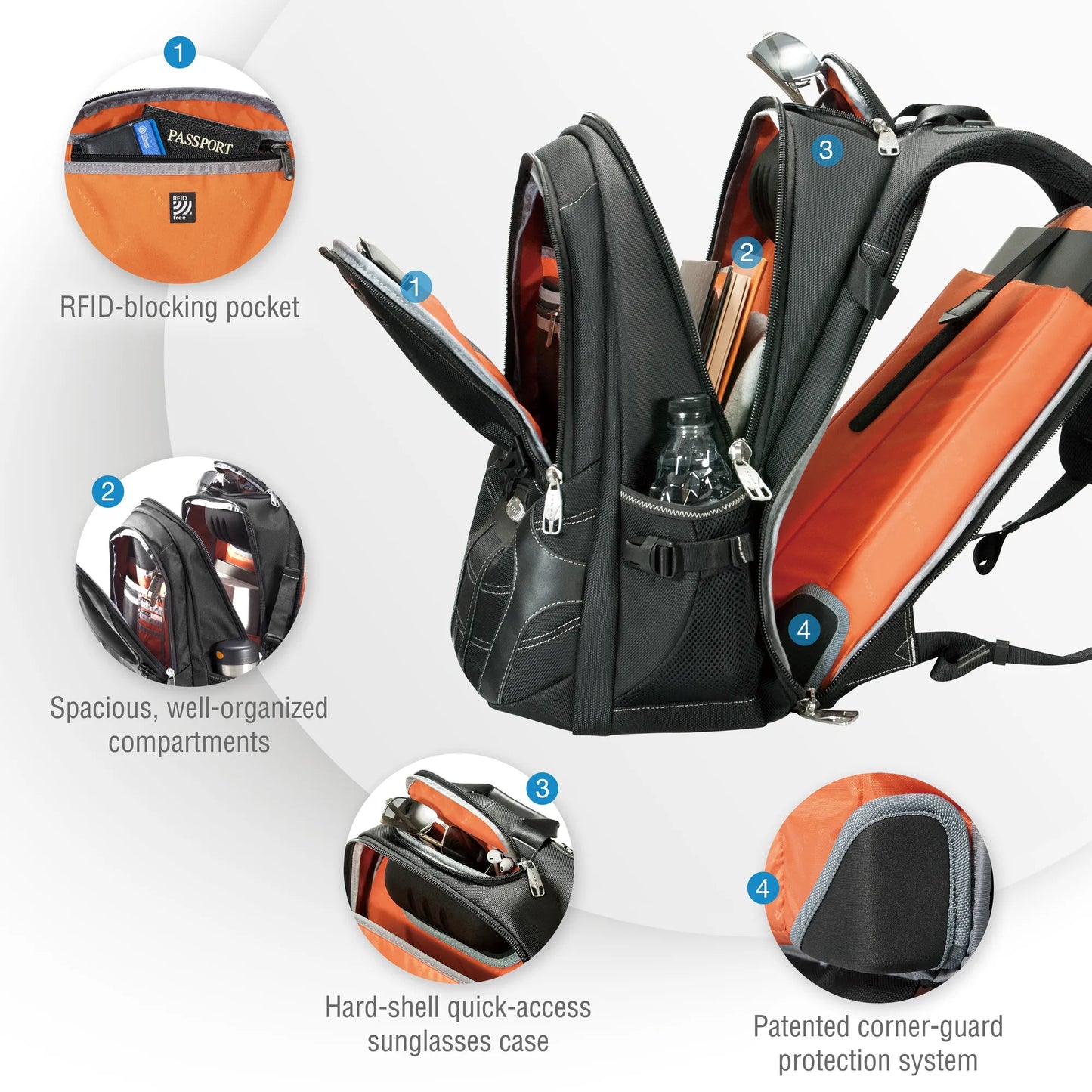 EVERKI EKP133B CONCEPT 2 17.3'' LAPTOP BACKPACK