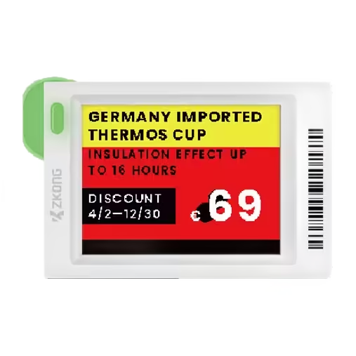 ZKong ZKC18V-NE4 1.8 inch electronic shelf label