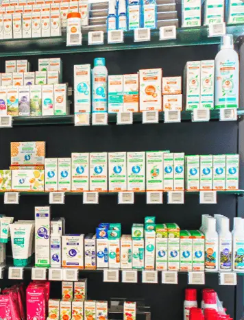 ZKong electronic price labels on a retail shelf — ESL price tags