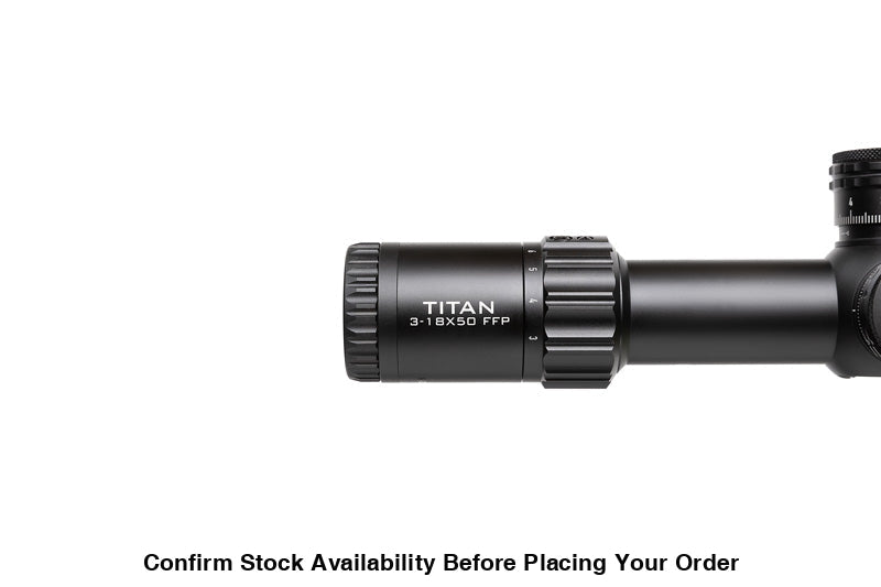 ELEMENT SCOPE TITAN 3-18X50 FFP APR-2D MRAD - ELEMENT SCOPE