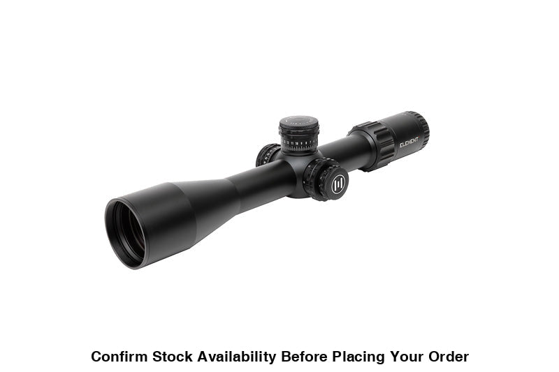 ELEMENT SCOPE TITAN 3-18X50 FFP APR-2D MRAD - ELEMENT SCOPE