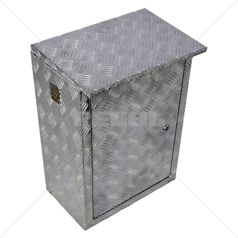 ENCLOSURE Alum Tread Plate Box Large