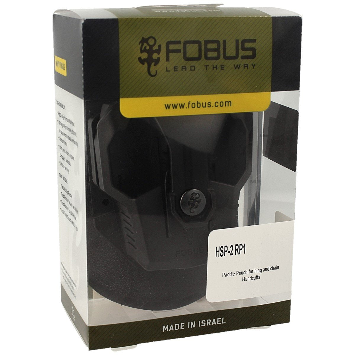 FOBUS PADDLE POUCH HING & CHAIN HANDCUFF FOBUS PADDLE POUCH HING & CHAIN HANDCUFF