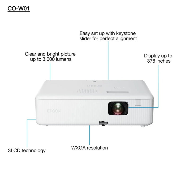 Epson - Eb-l210sf 4000 Lumen Full Hd Projector Projection System: 3lcd Technology, Rgb Liquid Crystal Shutter Interfaces: Usb 2.0, Usb 2.0 Type B (service Only), Rs-232c, Ethernet Interface (1000 Base-t/ 100-base Tx/ 10-base-t), Wireless Lan Ieee 802.1