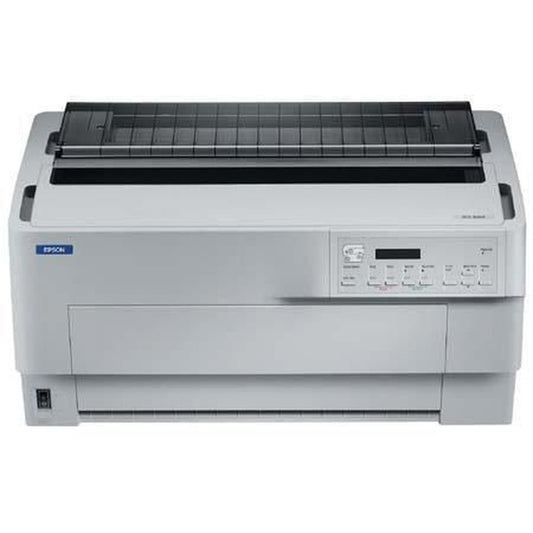 Epson Dfx-9000 Heavy Duty Dot Matrix Printer 9 Pin, 136 Column Pins: 36 Needles (4 X 9) Printing Speed: 10 Cpi: 10 Cpi: 1550 Chars/s, 12 Cpi: 1450 Chars/s, Draft: 10 Cpi: 1320 Chars/s, Nlq: 10 Cpi: 330 Chars/s Carbon Copies: 9 + 1 Original Print Reso