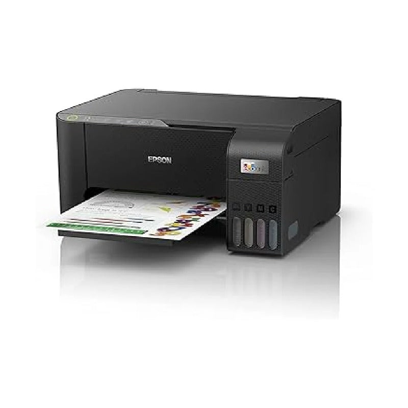 Epson - Ecotank L3250, A4 Colour 3-1,usb, Wifi, Wi-fi Direct ,blue Panel Printer Print Resolution: 5760 X 1440 Dpi Print Speed Iso: 10 Pages/min Mono, 5 Pages/min Colour Scan Single-sided Speed: 200 Dpi Optical Resolution: 1200 Dpi X 2400 Dpi Duplex: M