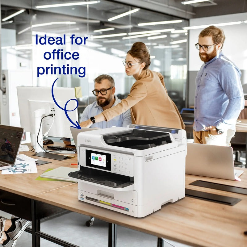 Epson - Workforce Versatile Booklet Finisher Compatible Units: Wf-c20600, Wf-c21000, Wf-c20750, Wf-m21000